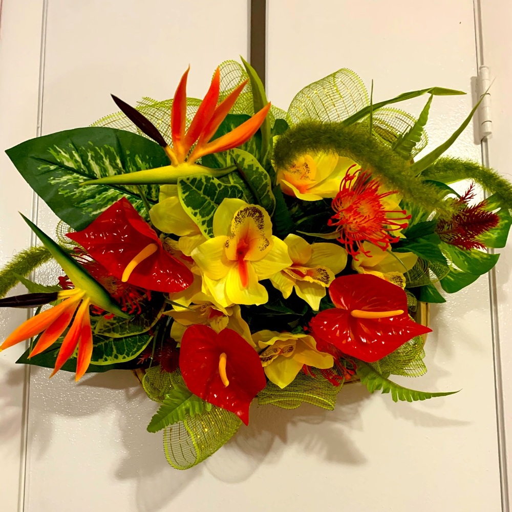 Item#29 All around Colorful Wreath Flower lovers